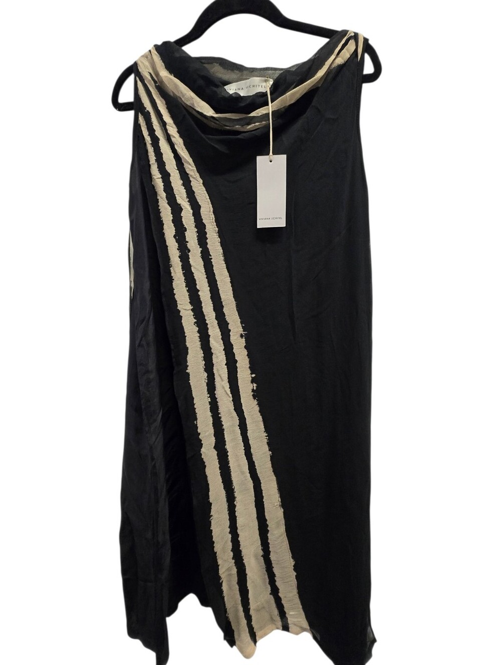 Viviana Uchitel Artisan Dying Silk  Dress SZ 1